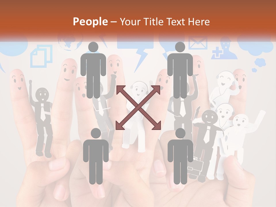 Team On Your Toes PowerPoint Template