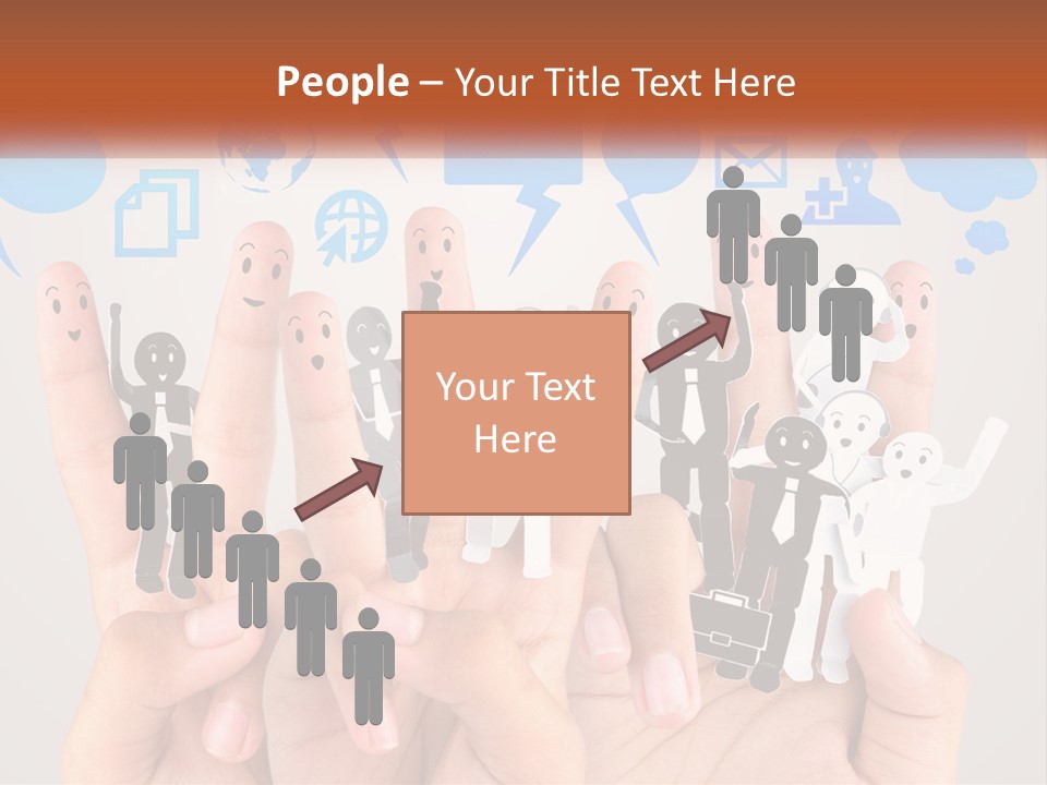 Team On Your Toes PowerPoint Template