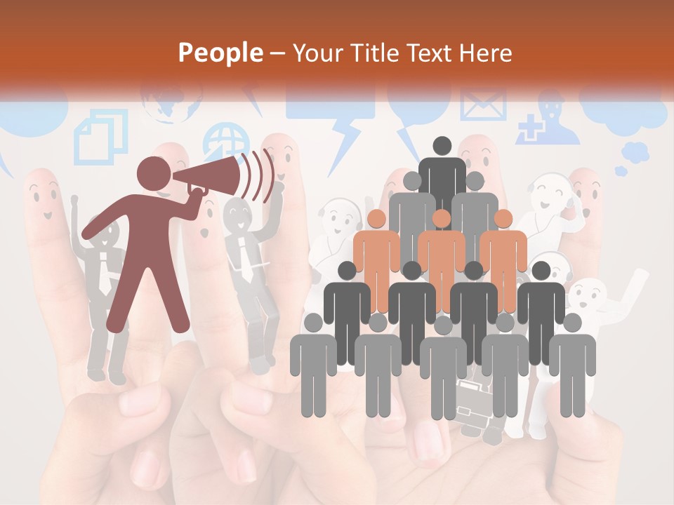 Team On Your Toes PowerPoint Template