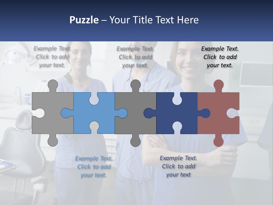 Team Of Dentists PowerPoint Template