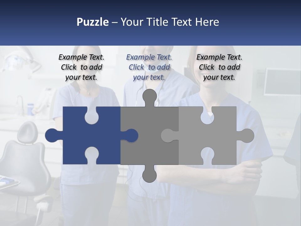 Team Of Dentists PowerPoint Template