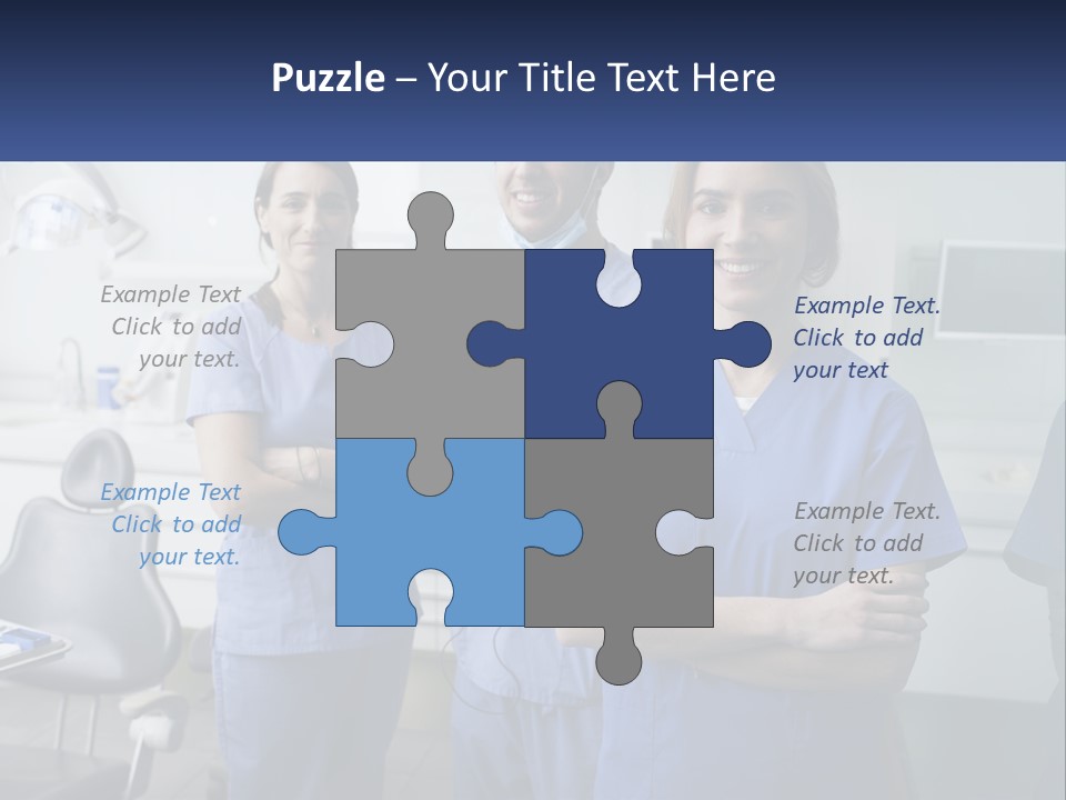 Team Of Dentists PowerPoint Template