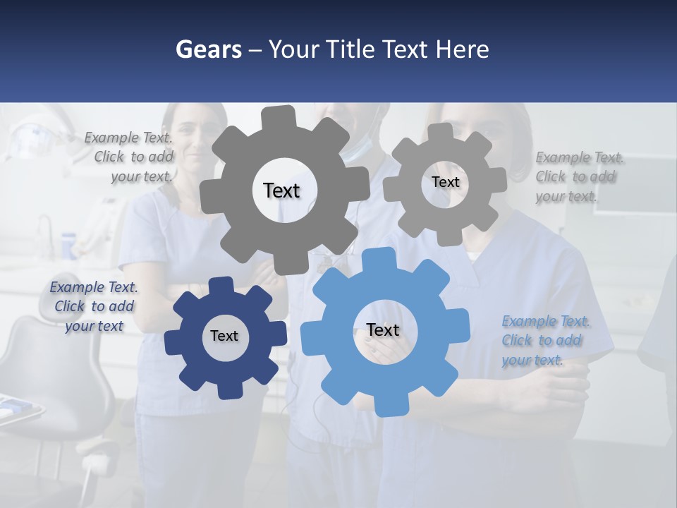 Team Of Dentists PowerPoint Template