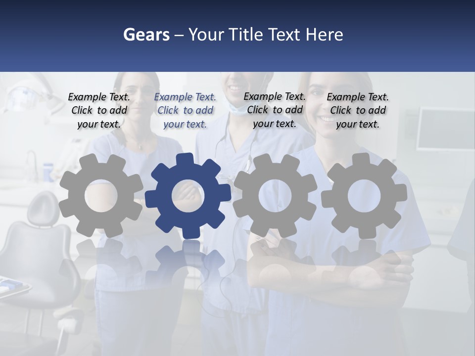 Team Of Dentists PowerPoint Template