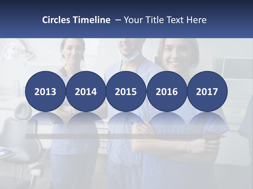 Team Of Dentists PowerPoint Template