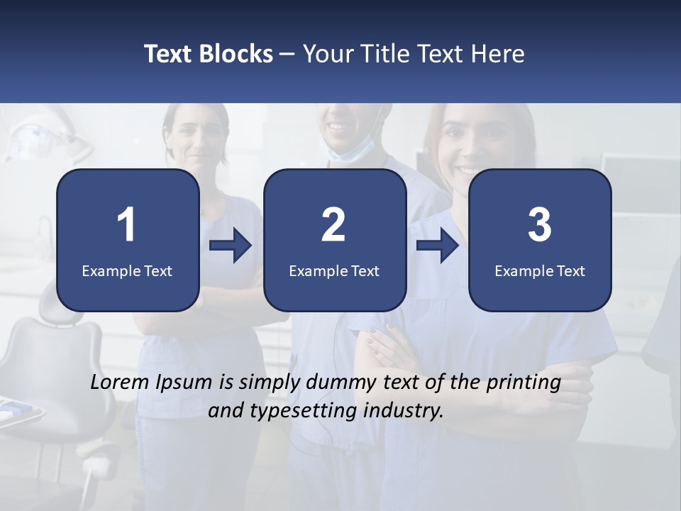 Team Of Dentists PowerPoint Template