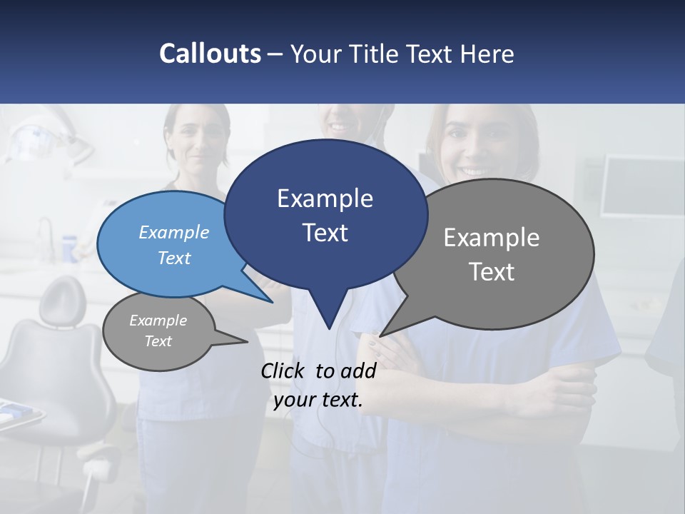 Team Of Dentists PowerPoint Template