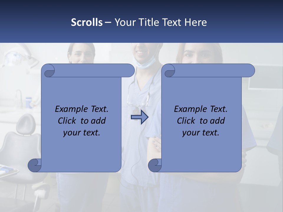 Team Of Dentists PowerPoint Template
