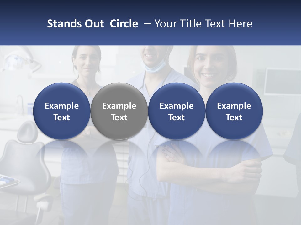 Team Of Dentists PowerPoint Template