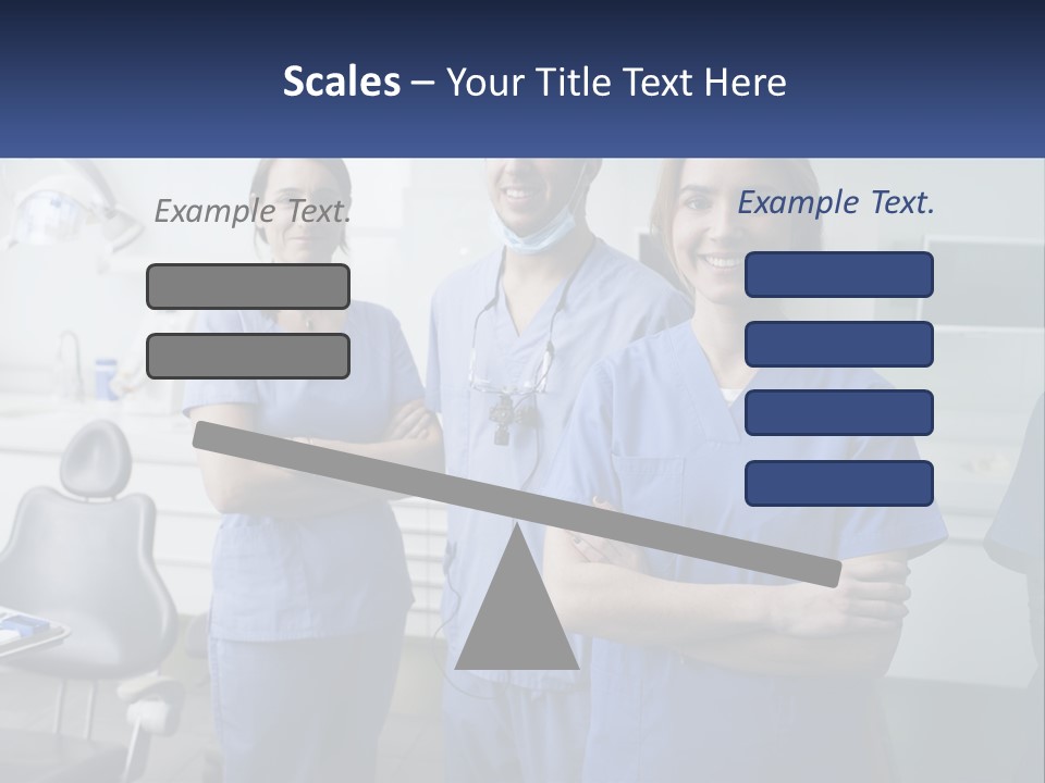 Team Of Dentists PowerPoint Template