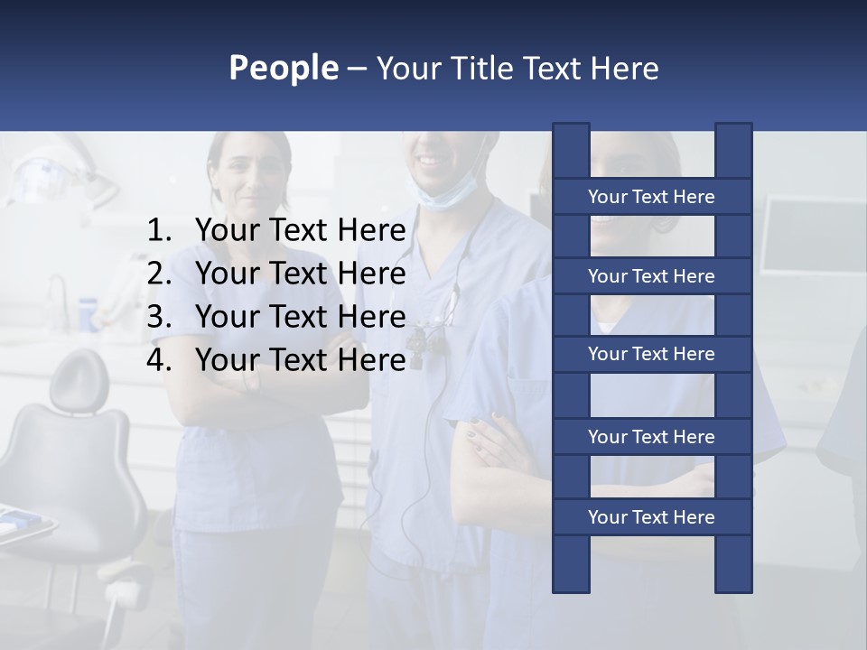 Team Of Dentists PowerPoint Template