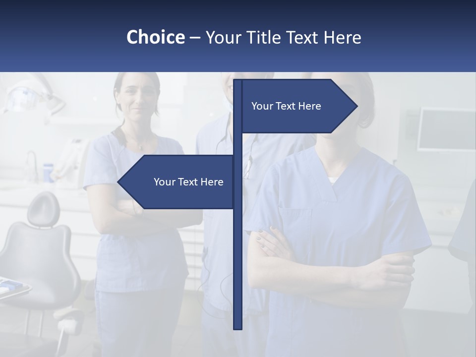 Team Of Dentists PowerPoint Template