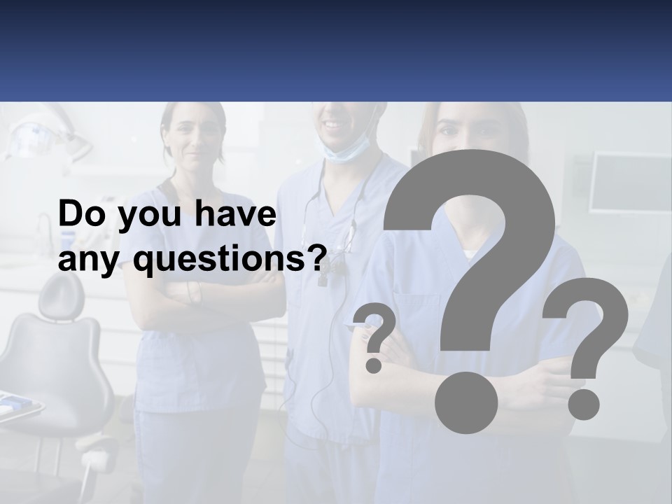 Team Of Dentists PowerPoint Template