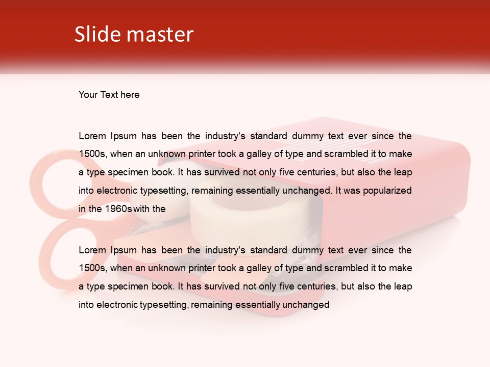 Home First Aid Kit PowerPoint Template