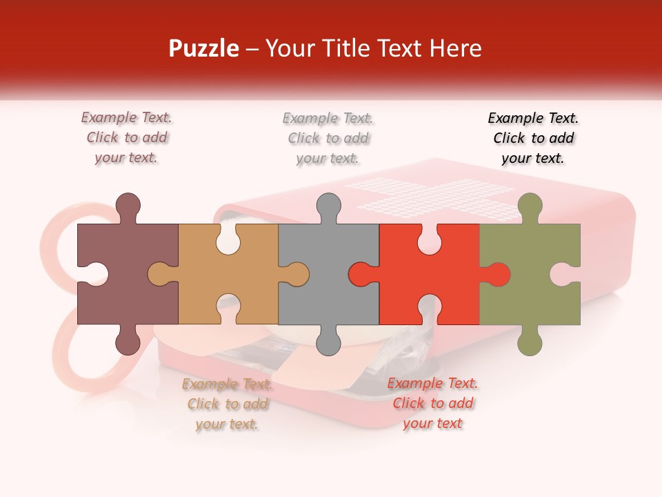 Home First Aid Kit PowerPoint Template