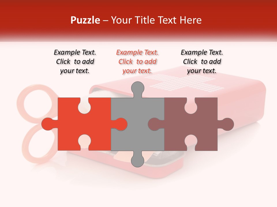 Home First Aid Kit PowerPoint Template