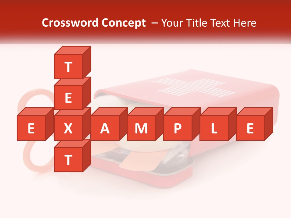 Home First Aid Kit PowerPoint Template