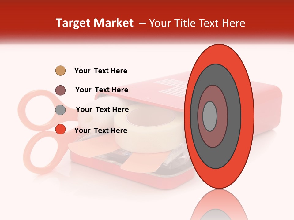 Home First Aid Kit PowerPoint Template