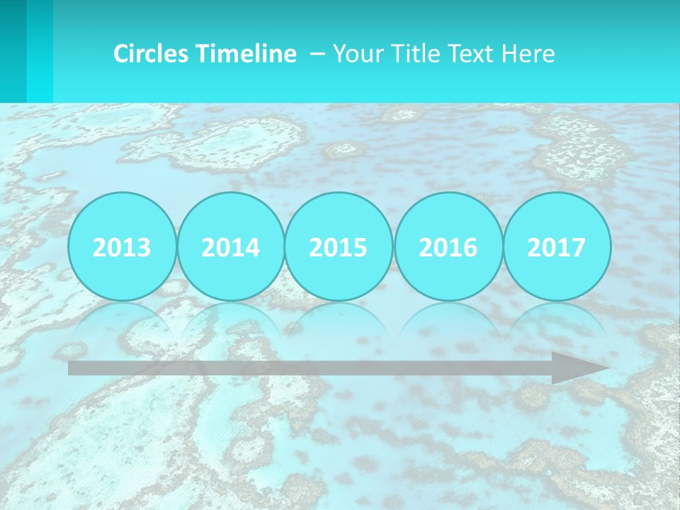 Stock Foto Islands In The Sea From A Height PowerPoint Template