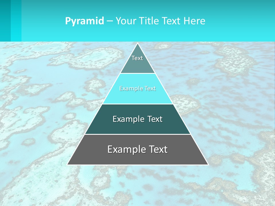 Stock Foto Islands In The Sea From A Height PowerPoint Template