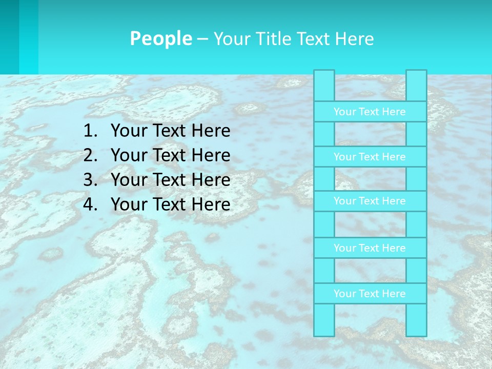 Stock Foto Islands In The Sea From A Height PowerPoint Template