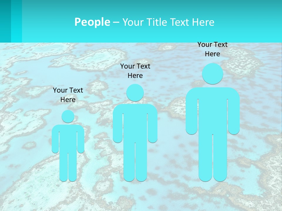 Stock Foto Islands In The Sea From A Height PowerPoint Template