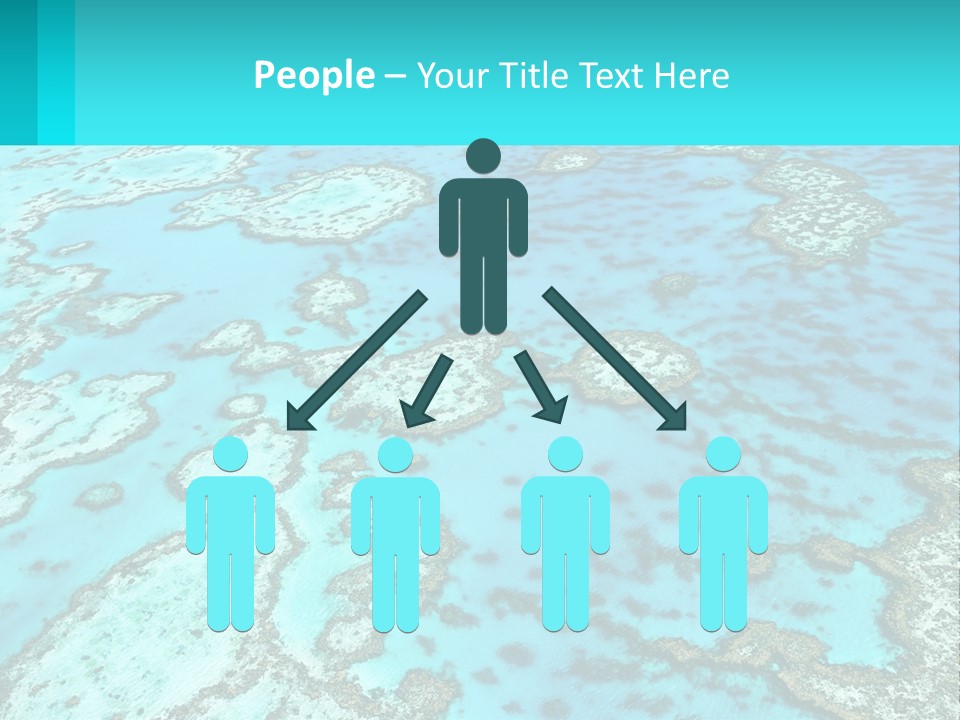 Stock Foto Islands In The Sea From A Height PowerPoint Template