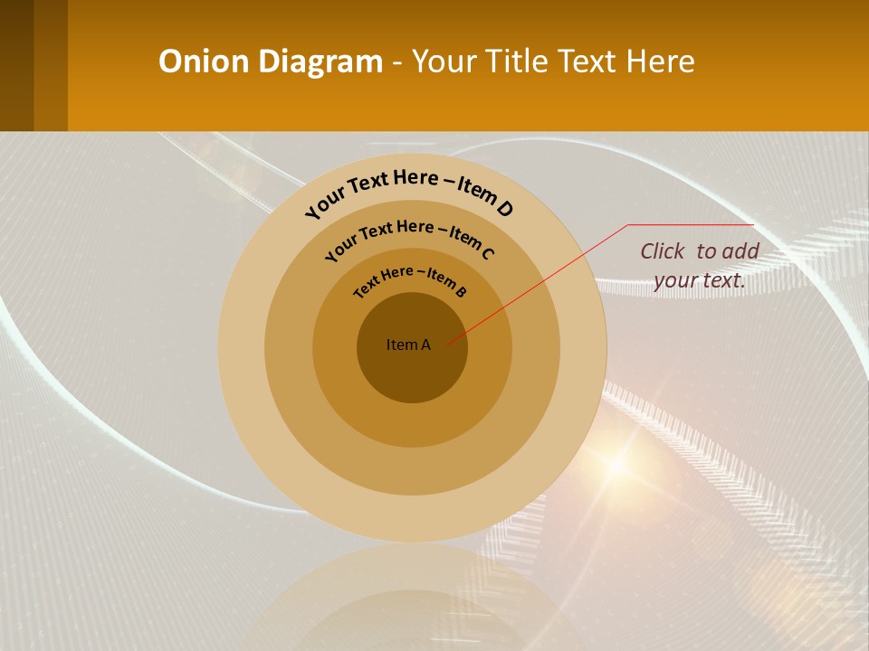 Illustration Of The Digital World PowerPoint Template