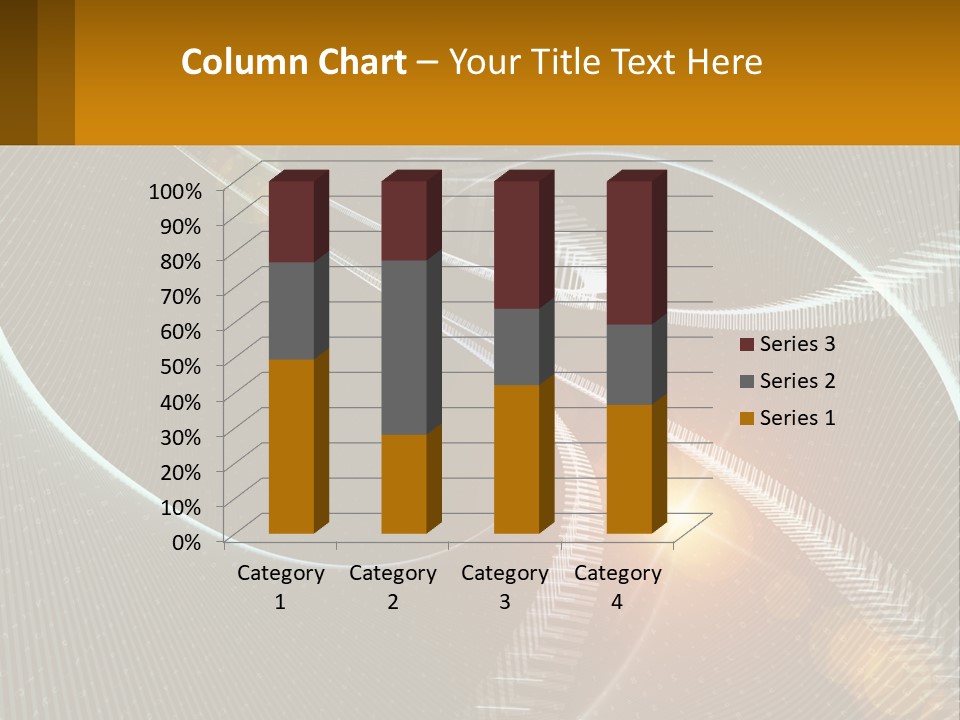 Illustration Of The Digital World PowerPoint Template