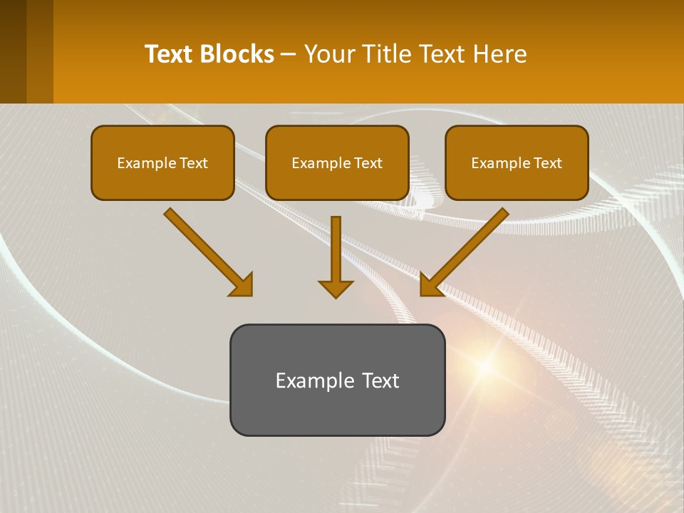 Illustration Of The Digital World PowerPoint Template