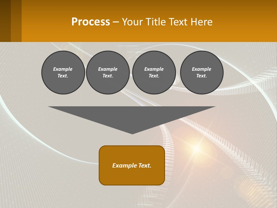 Illustration Of The Digital World PowerPoint Template