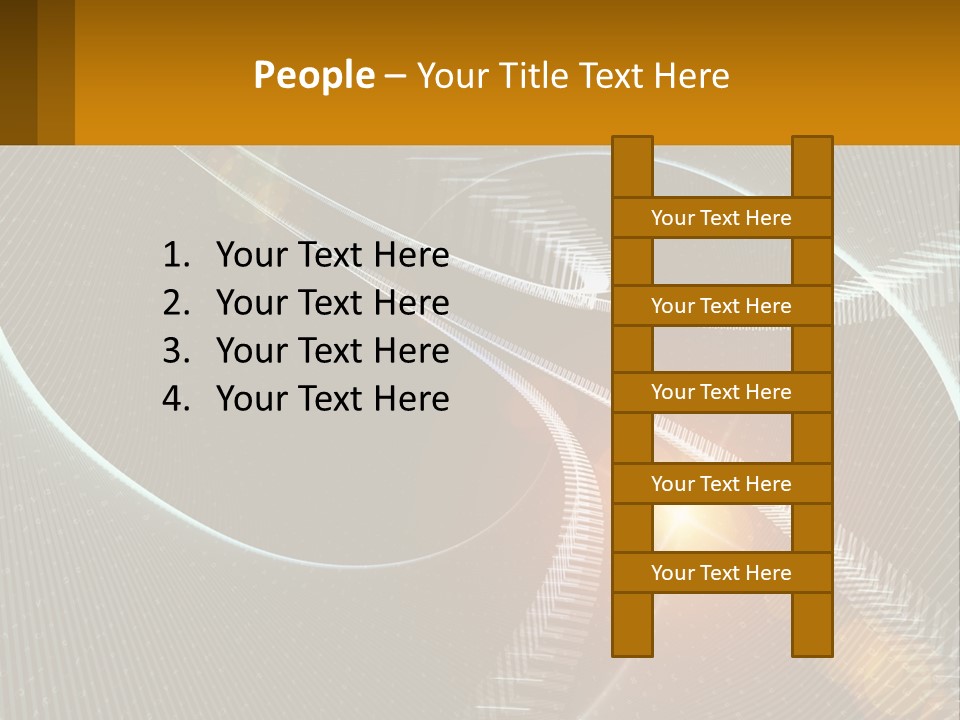 Illustration Of The Digital World PowerPoint Template