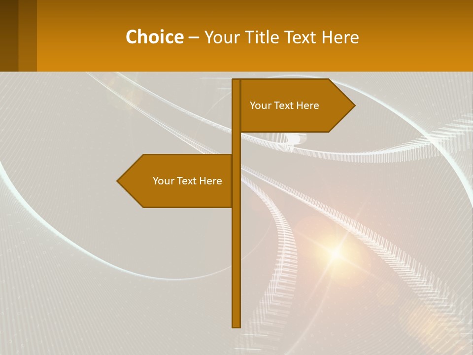 Illustration Of The Digital World PowerPoint Template