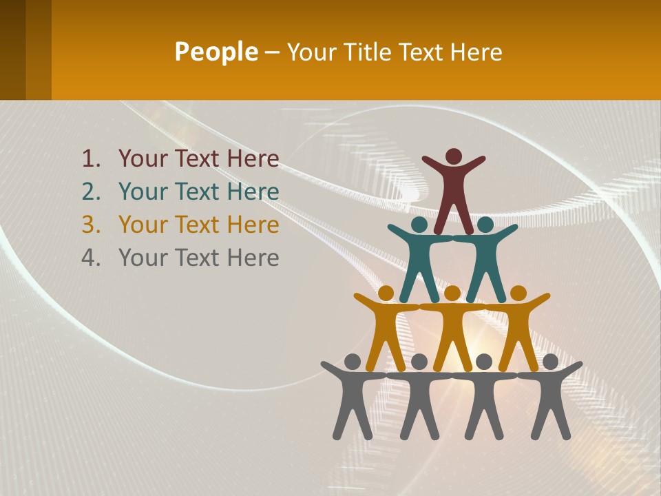 Illustration Of The Digital World PowerPoint Template