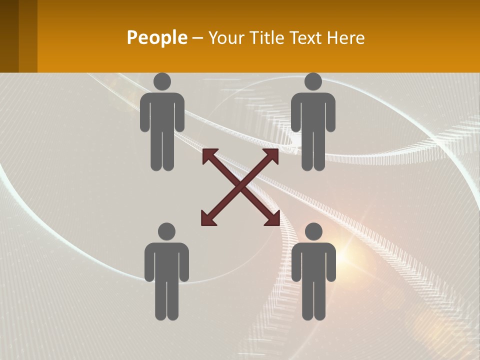 Illustration Of The Digital World PowerPoint Template