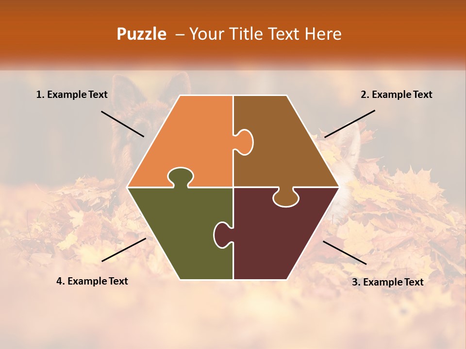 Dogs Play In Writing PowerPoint Template