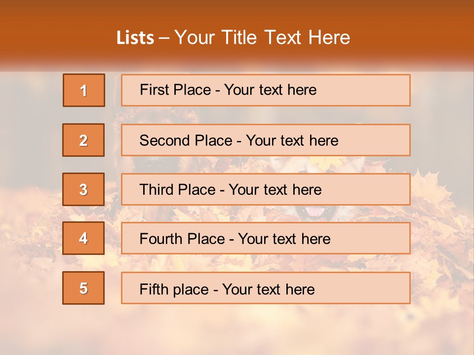 Dogs Play In Writing PowerPoint Template