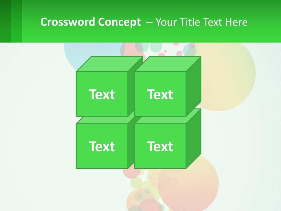 Illustration Of Circles PowerPoint Template