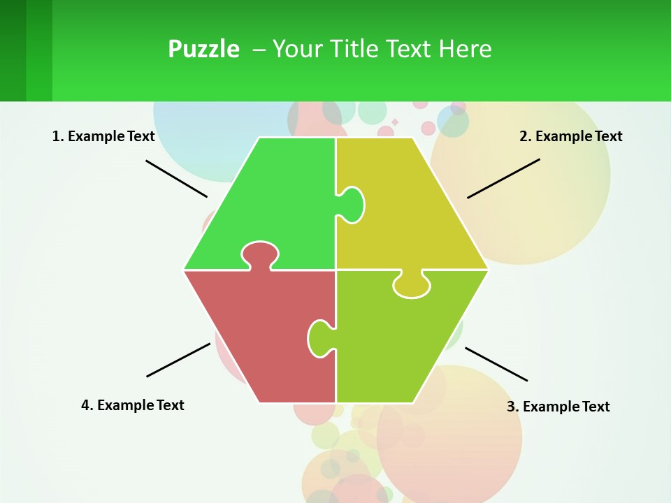 Illustration Of Circles PowerPoint Template