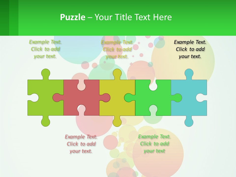 Illustration Of Circles PowerPoint Template