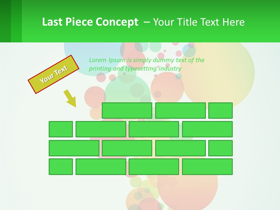 Illustration Of Circles PowerPoint Template