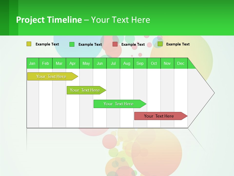Illustration Of Circles PowerPoint Template