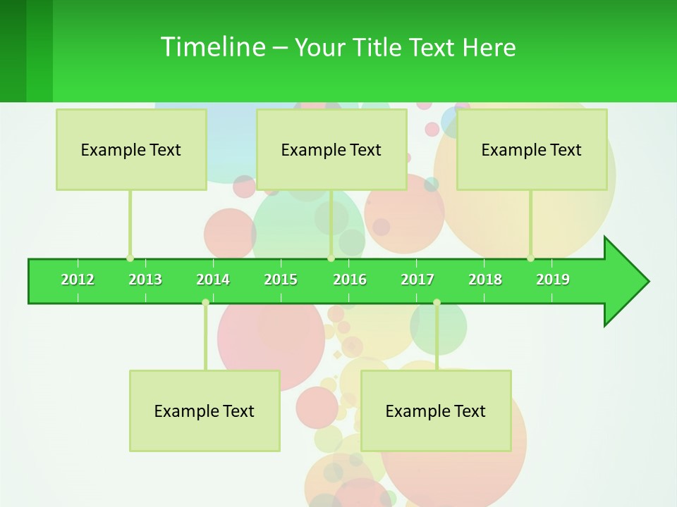 Illustration Of Circles PowerPoint Template