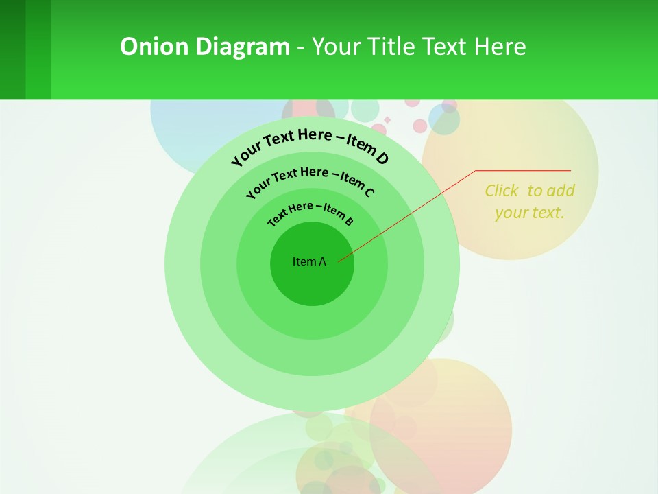 Illustration Of Circles PowerPoint Template