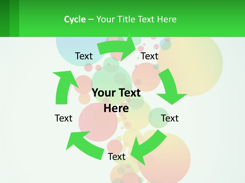 Illustration Of Circles PowerPoint Template