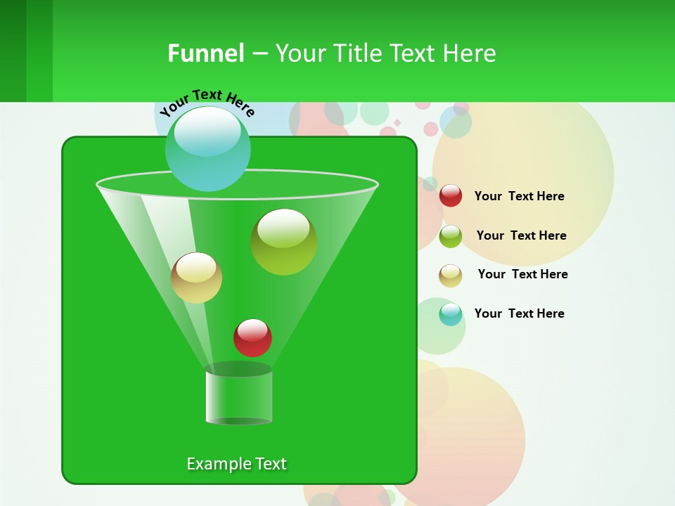 Illustration Of Circles PowerPoint Template