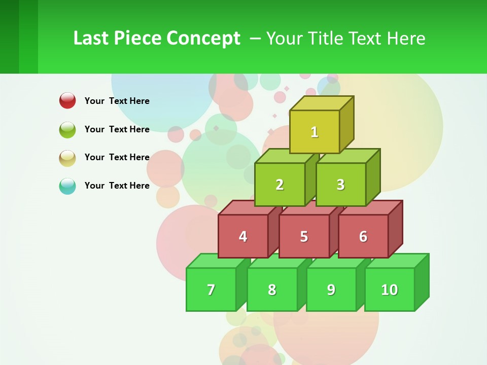 Illustration Of Circles PowerPoint Template