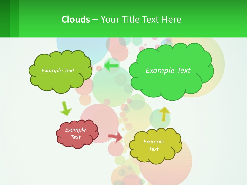 Illustration Of Circles PowerPoint Template