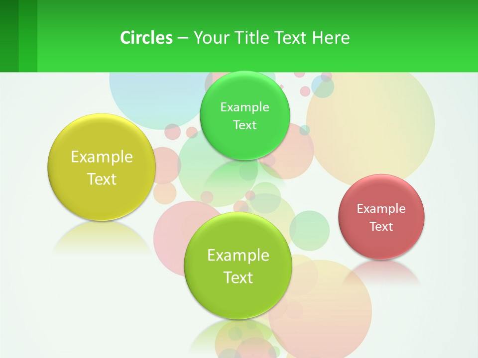 Illustration Of Circles PowerPoint Template