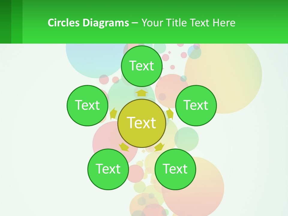 Illustration Of Circles PowerPoint Template